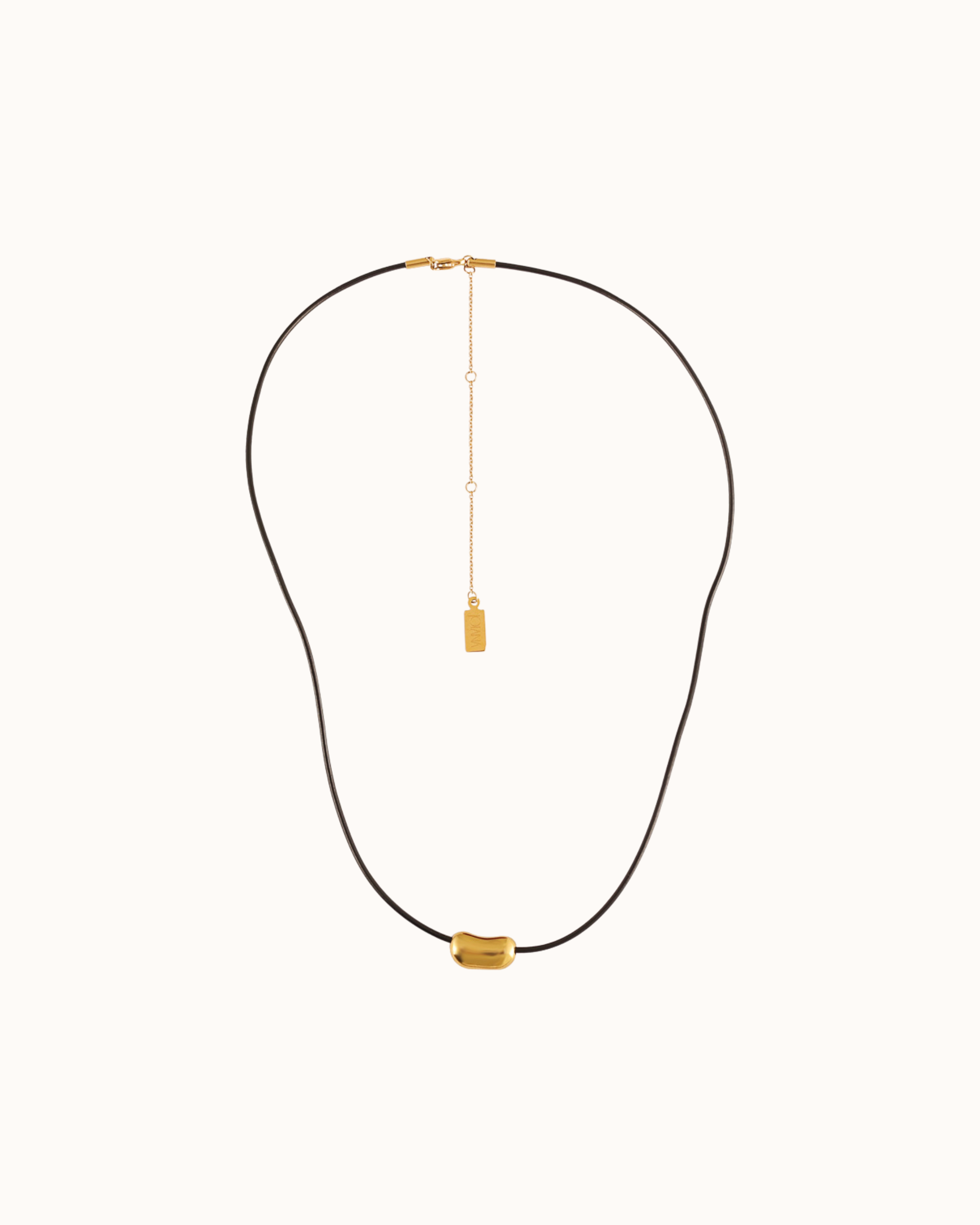 Bean Cord Necklace