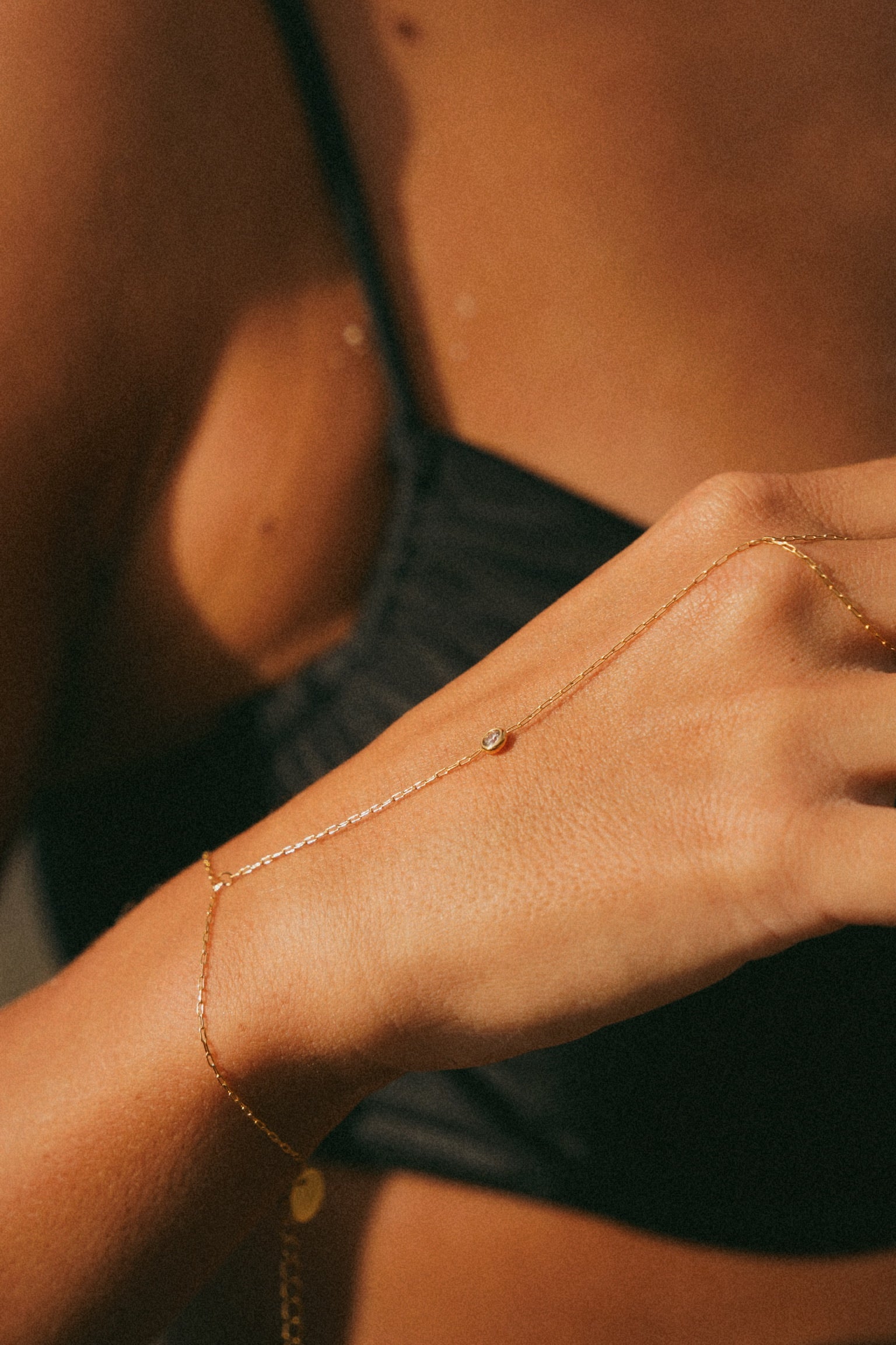 Bezel Hand Chain