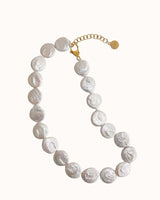 Coin Pearl Necklace