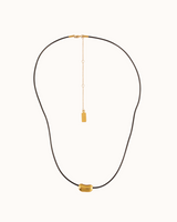 Bean Cord Necklace