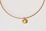 Zirconia Bean Charm