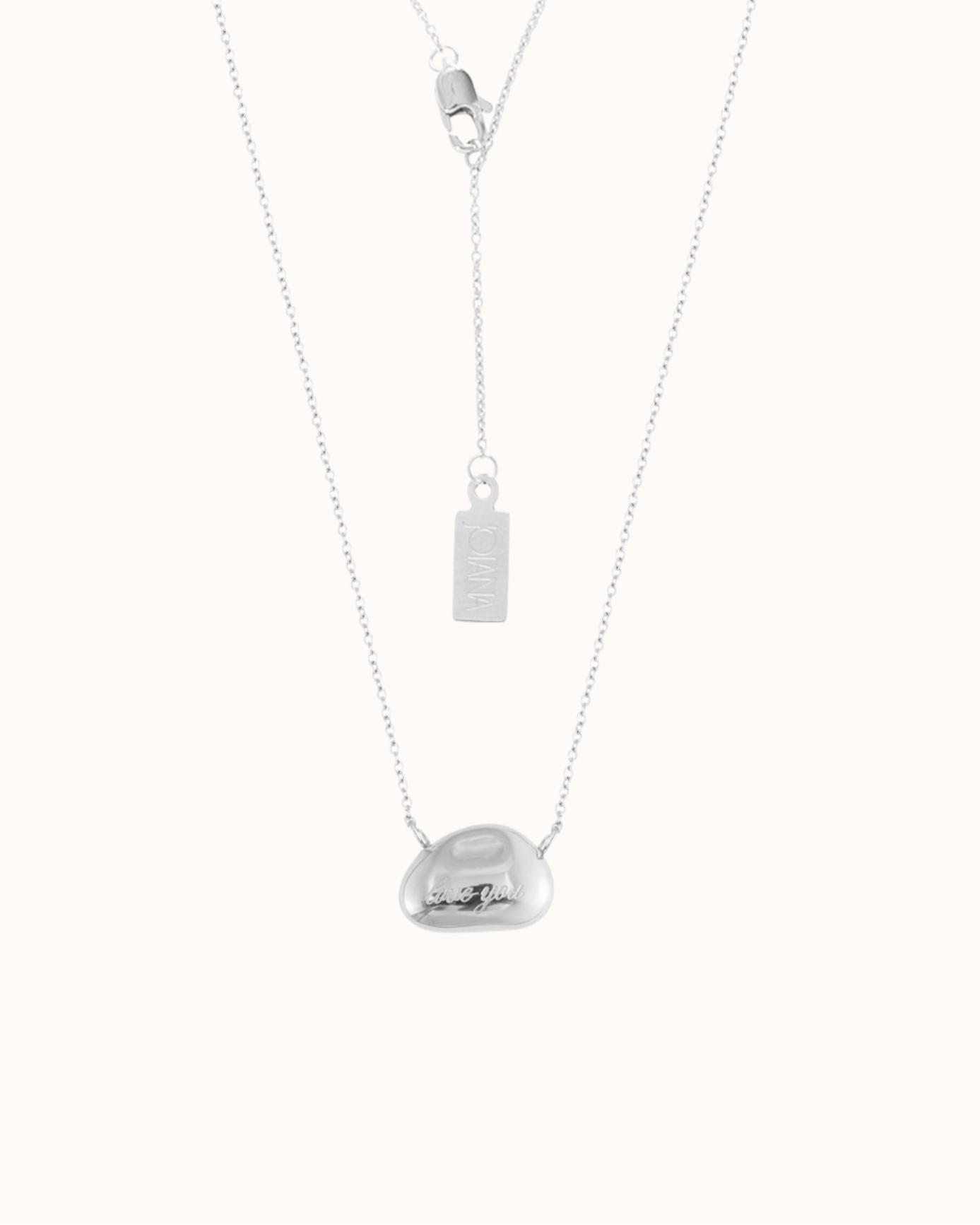 I love You Bean Necklace