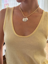 Mini Pearl Cross Charm
