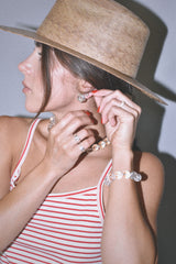 Mello Stone Necklace  - Crystal