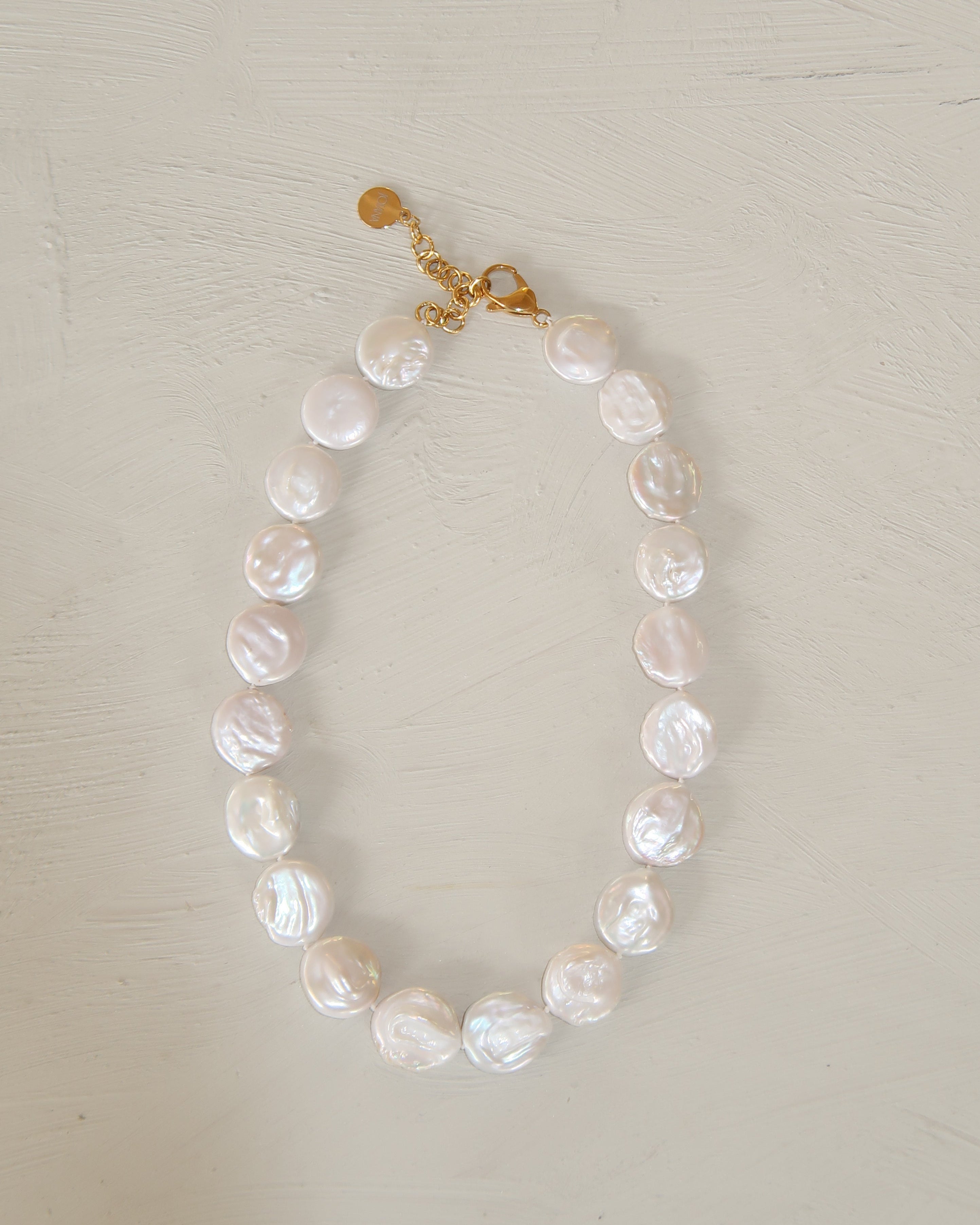 Coin Pearl Necklace