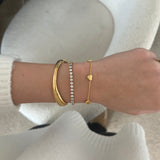 Curved Cuff Bracelet