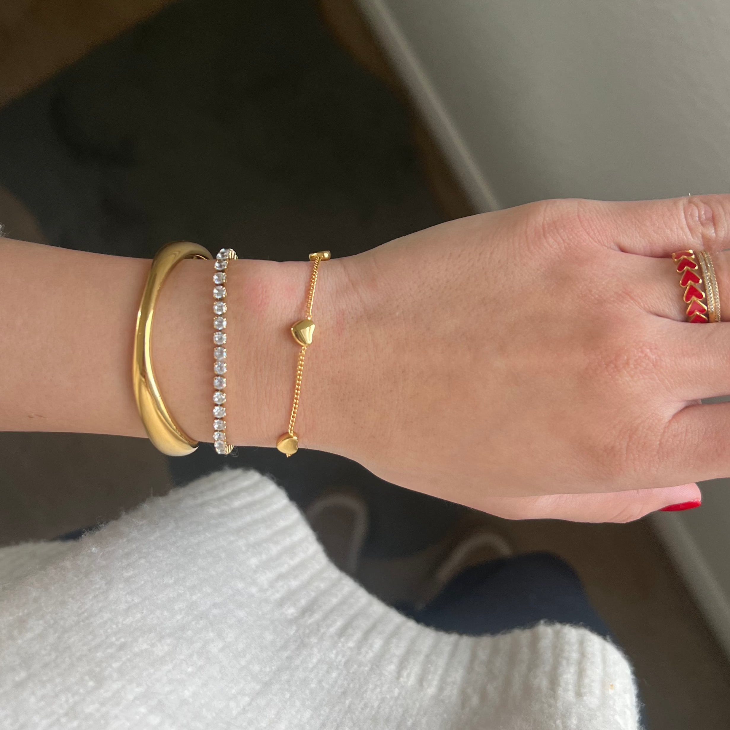 Curved Cuff Bracelet