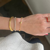 Curved Cuff Bracelet