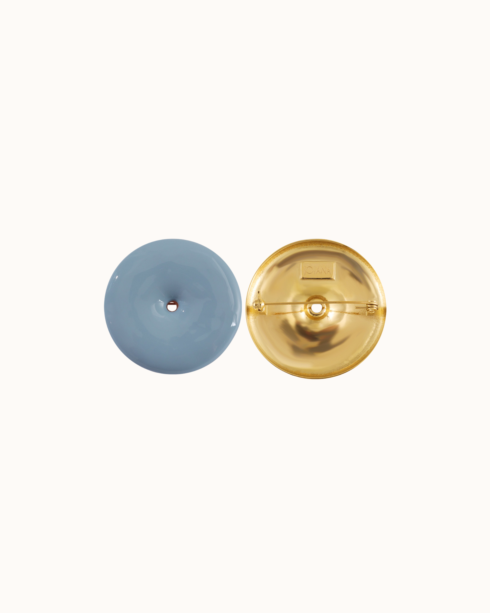 Donut Brooch Bluebell