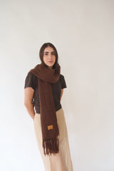 Chocolate Sweater Scarf
