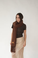 Chocolate Sweater Scarf