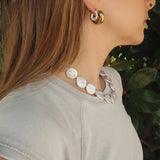Coin Pearl Necklace