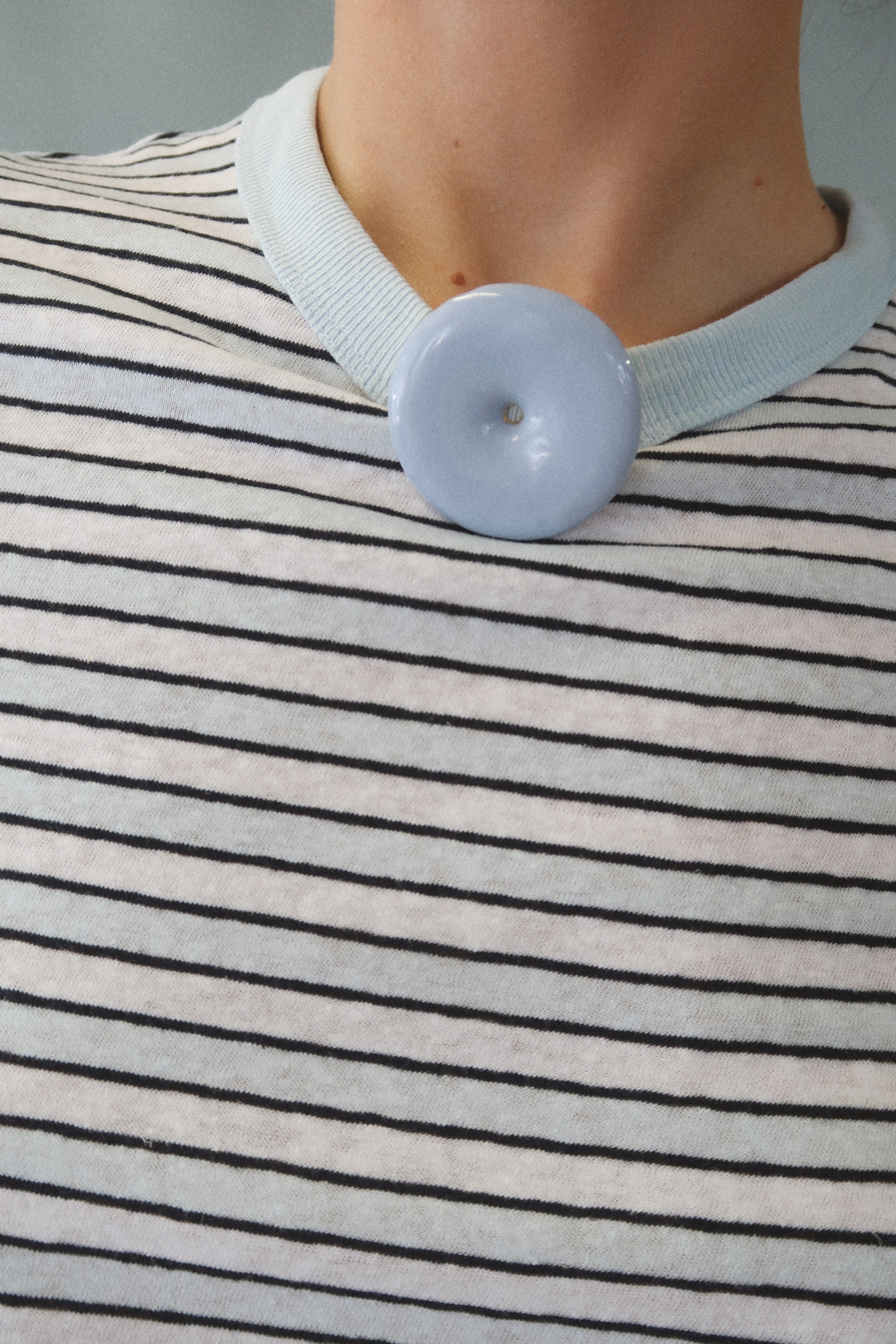 Donut Brooch Gold