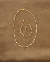 Bezel Tennis Necklace