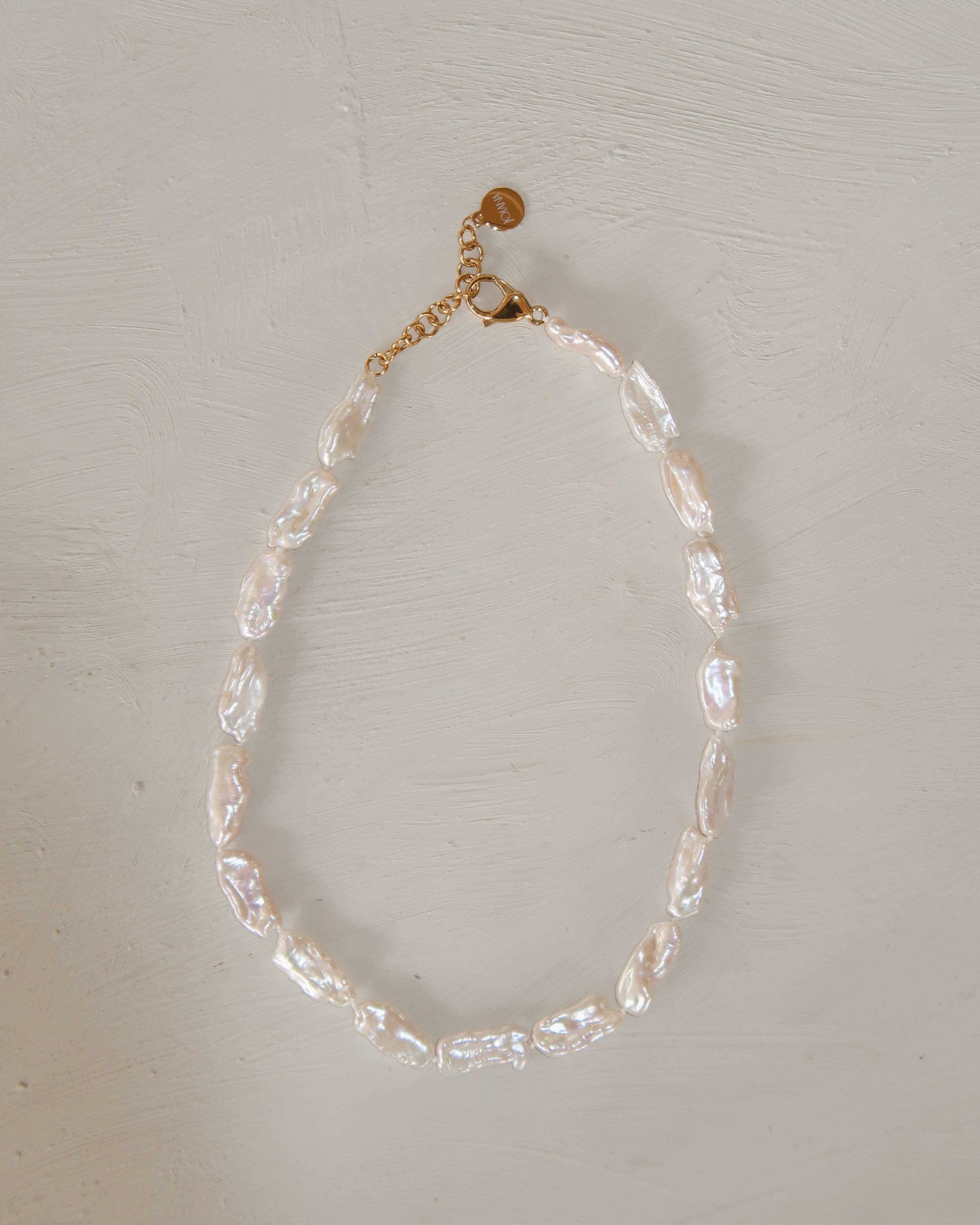 Biwa Pearl Necklace