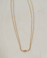 Knotted Snake Necklace
