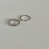 Slim Curved Stacker Ring