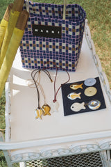 Brooch & Cords