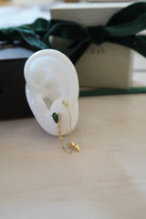 Emilia Ear Chain Stud