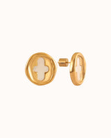 Stamp Coin Earrings