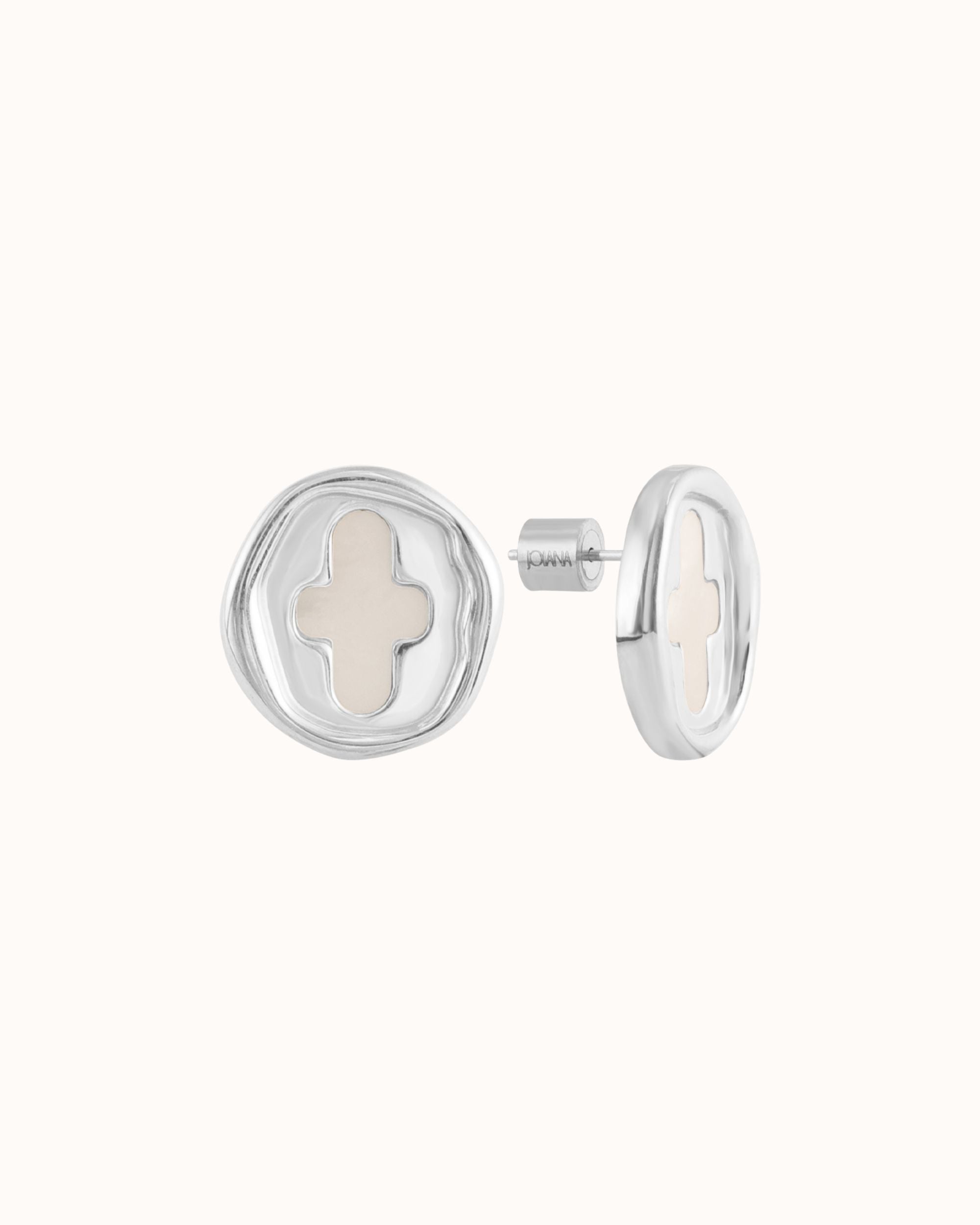 Stamp Coin Earrings