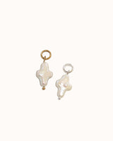 Mini Pearl Cross Charm