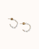 Pearl Hoops