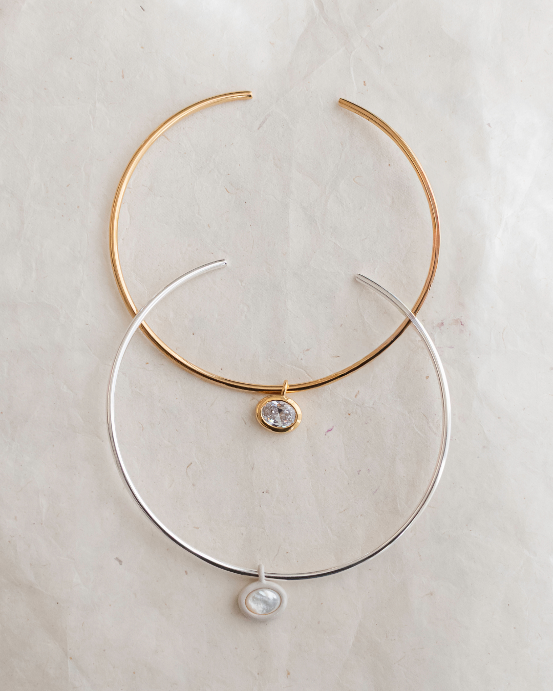 Birthstone Neck Cuff