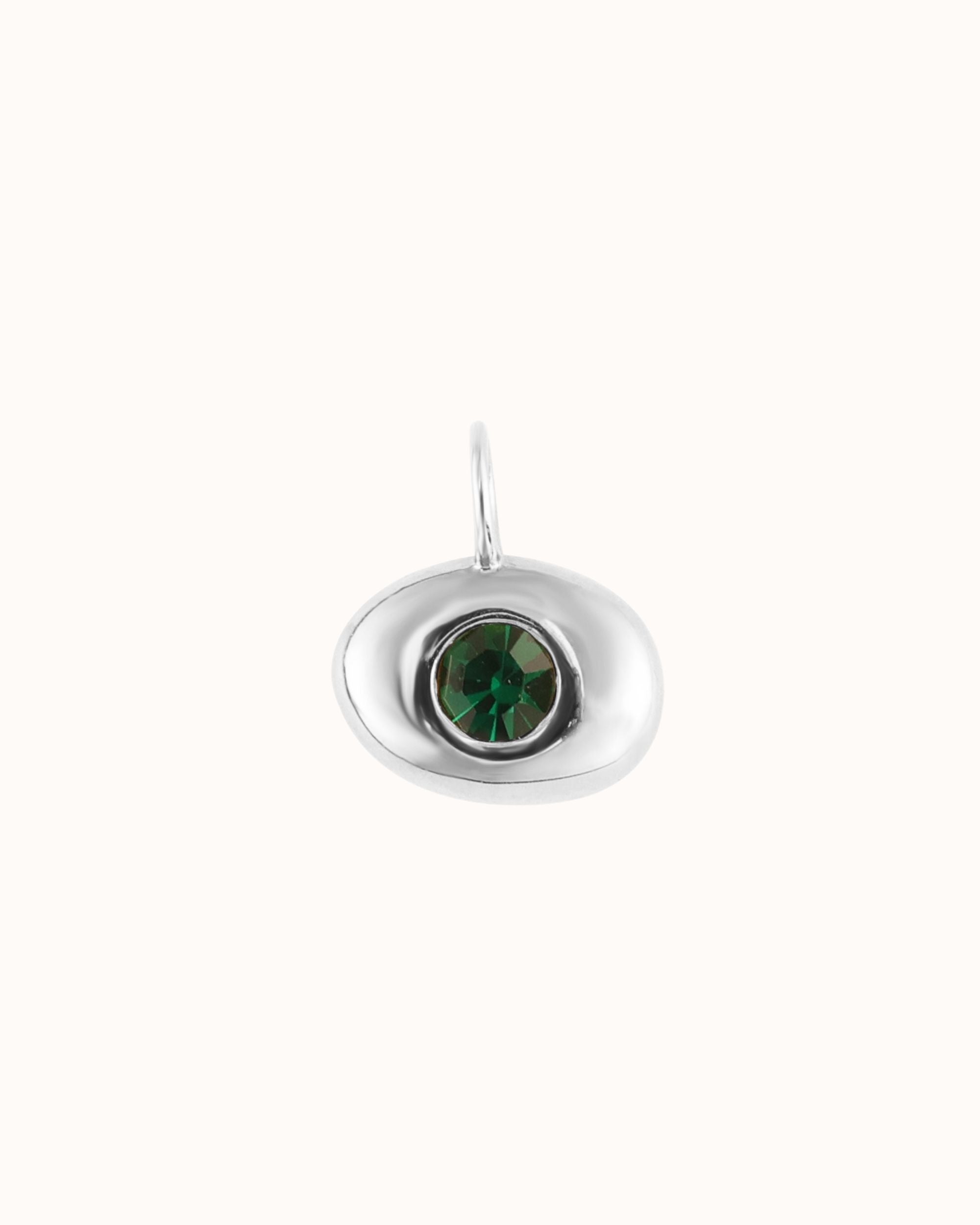 Zirconia Bean Charm