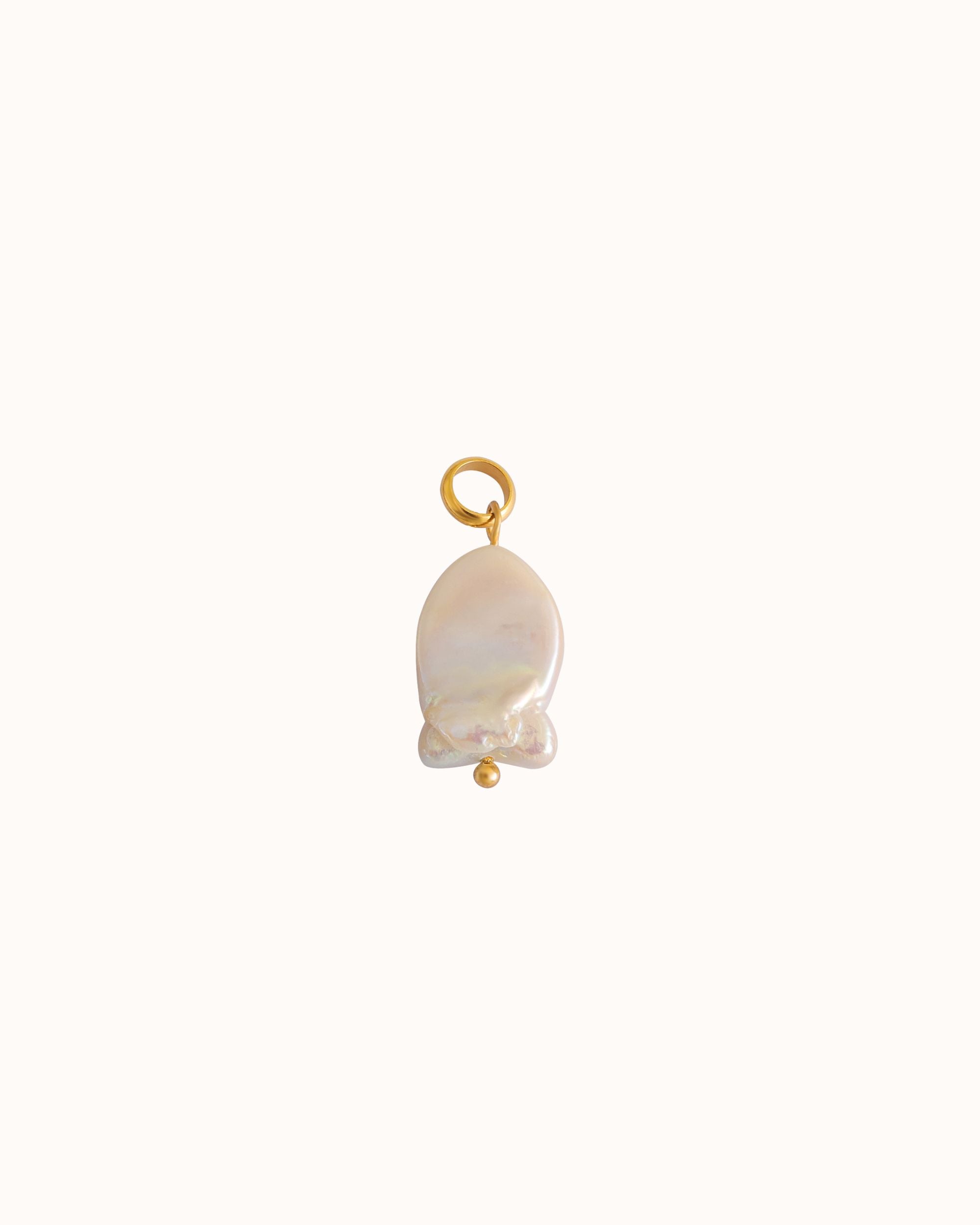Pearl Fish Charm