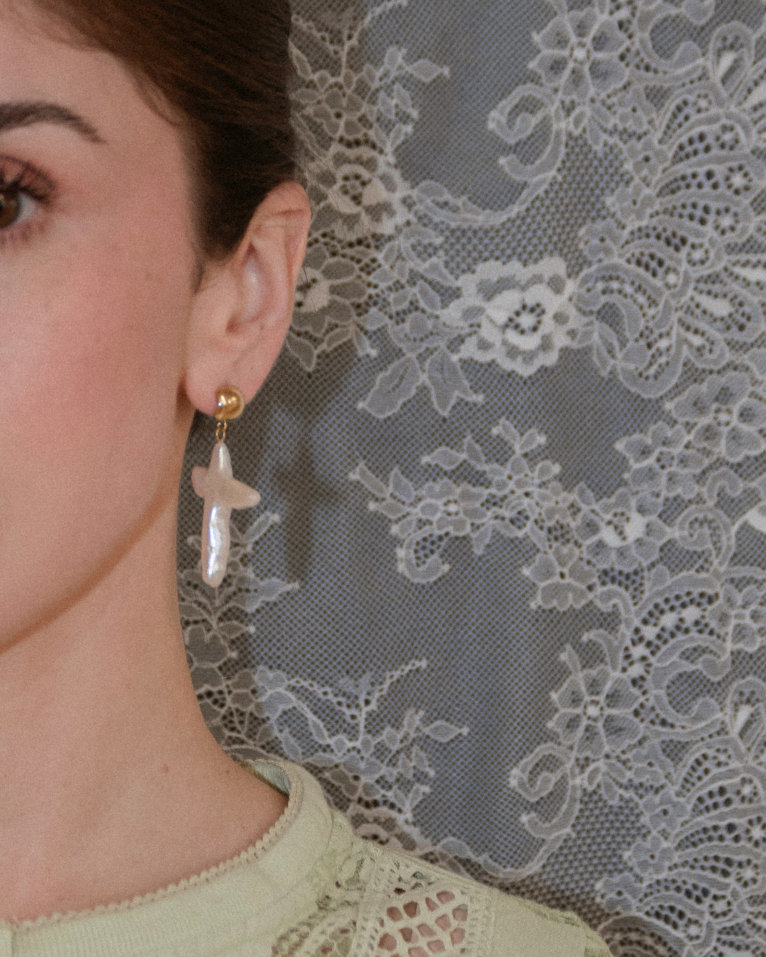 Colette Cross Earrings