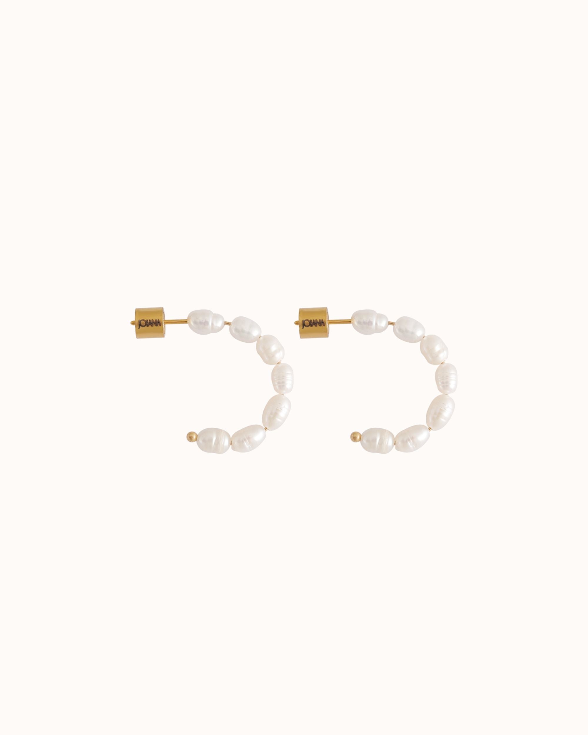 Pearl Hoops