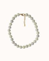 Mello Stone Necklace- Pistachio
