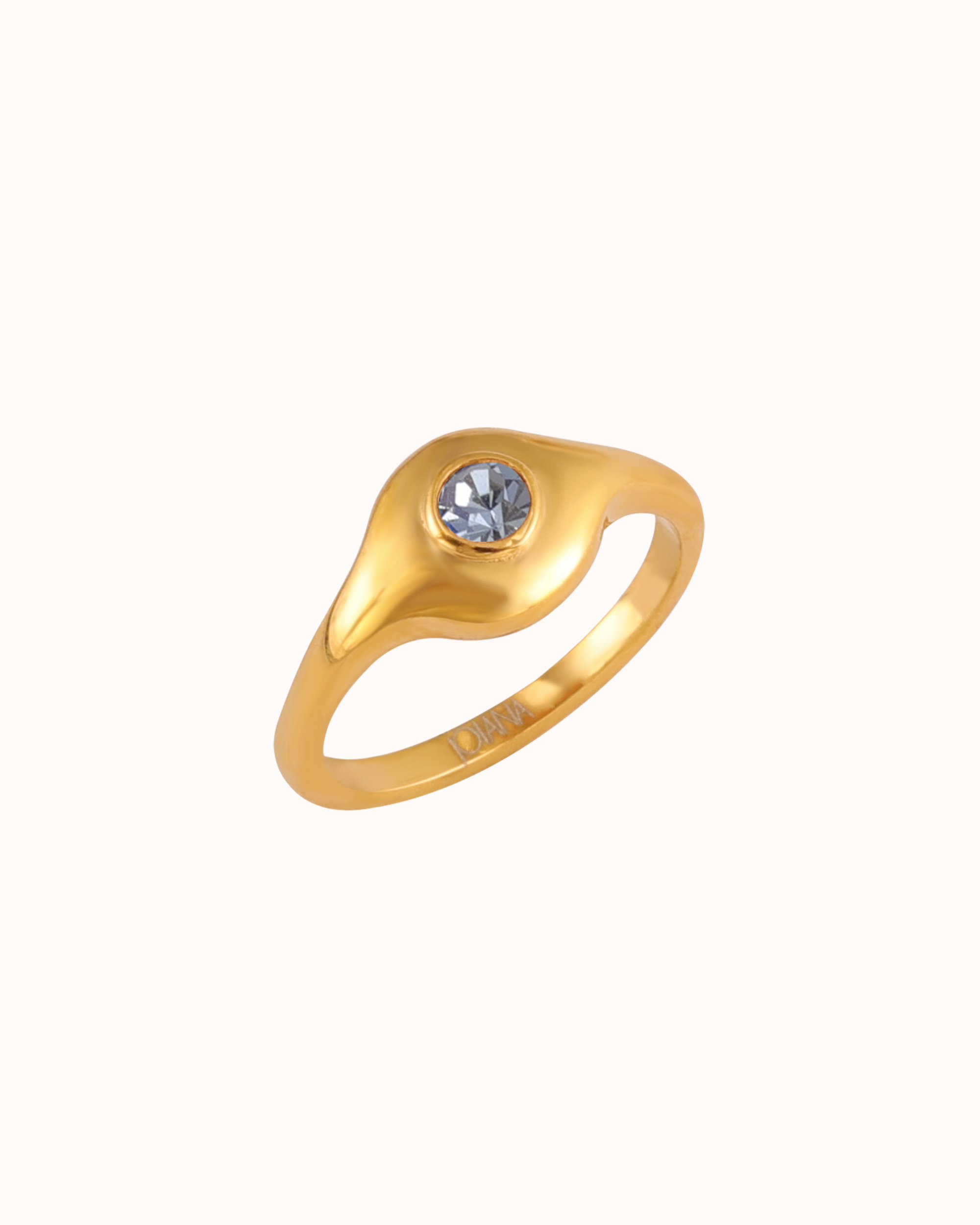 Stone Pinky Ring