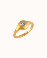 Stone Pinky Ring