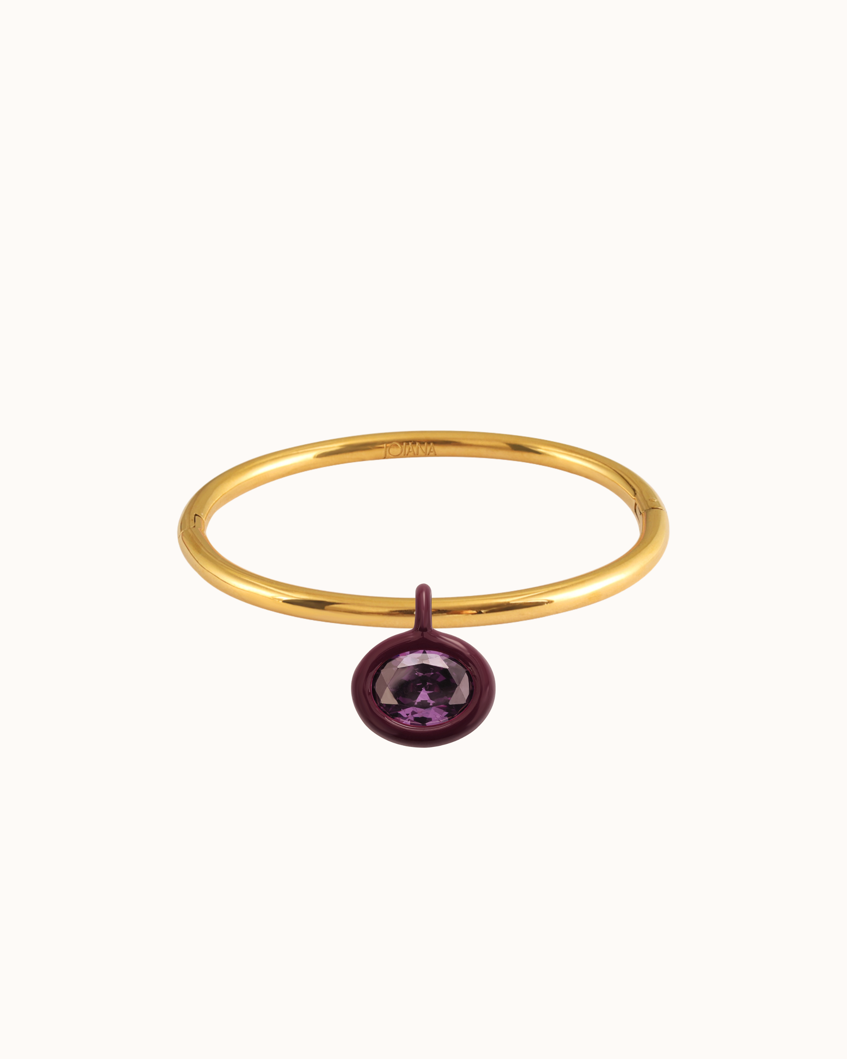 Birthstone Bangle