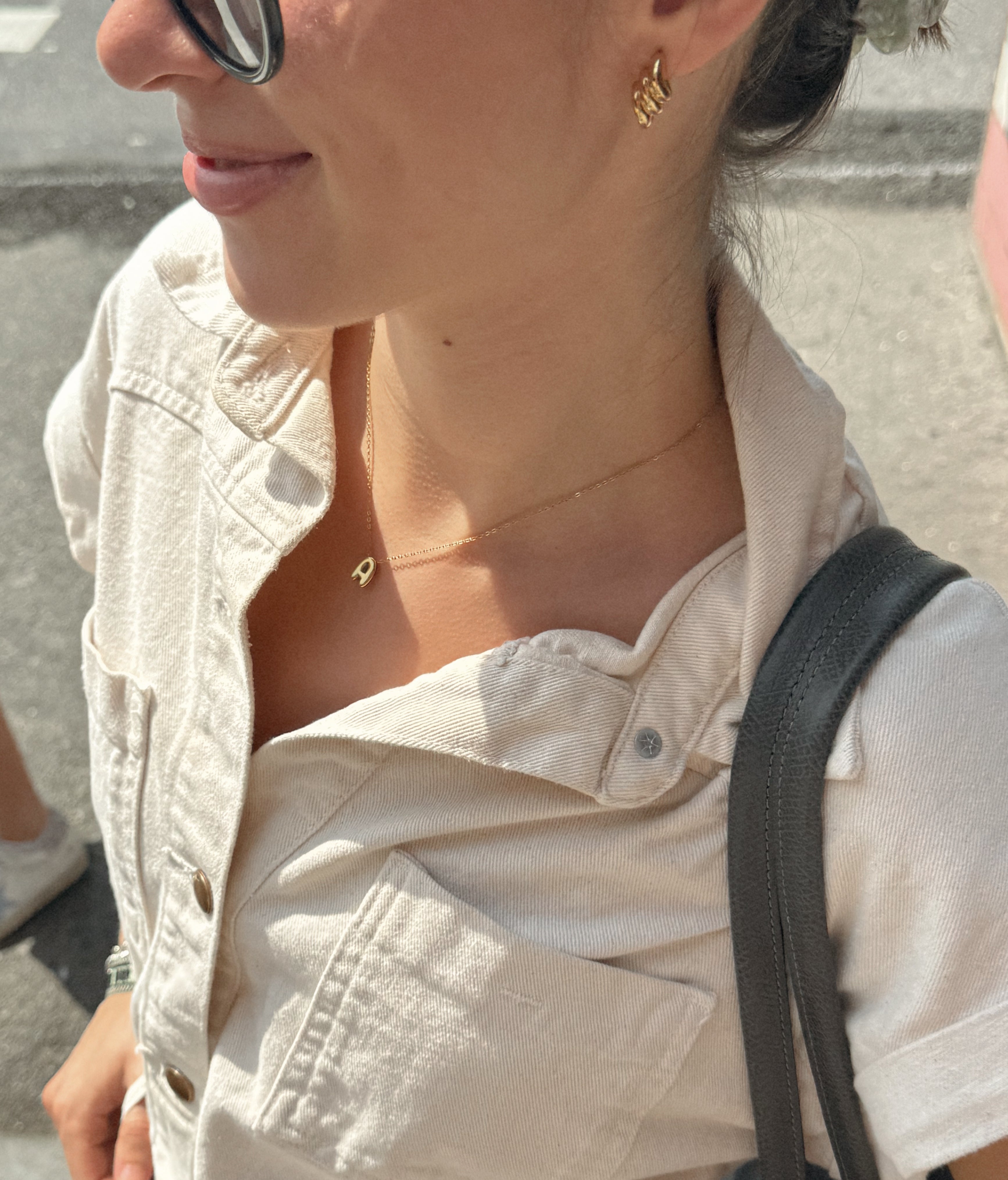 Mini Bubble Letter Necklace - FINAL SALE