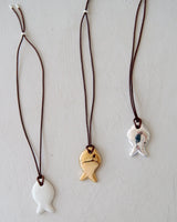 Fishie Cord Necklace