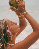 Pearl Cross Hand Chain