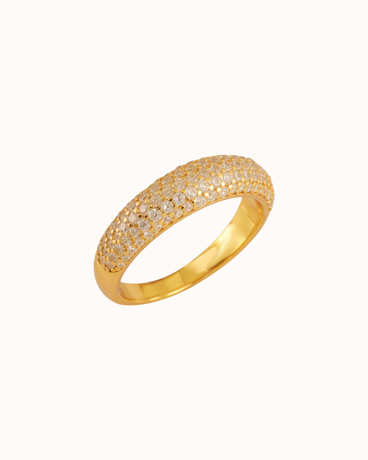 Tate Ring — Sample Sale (Light Gold Plating)