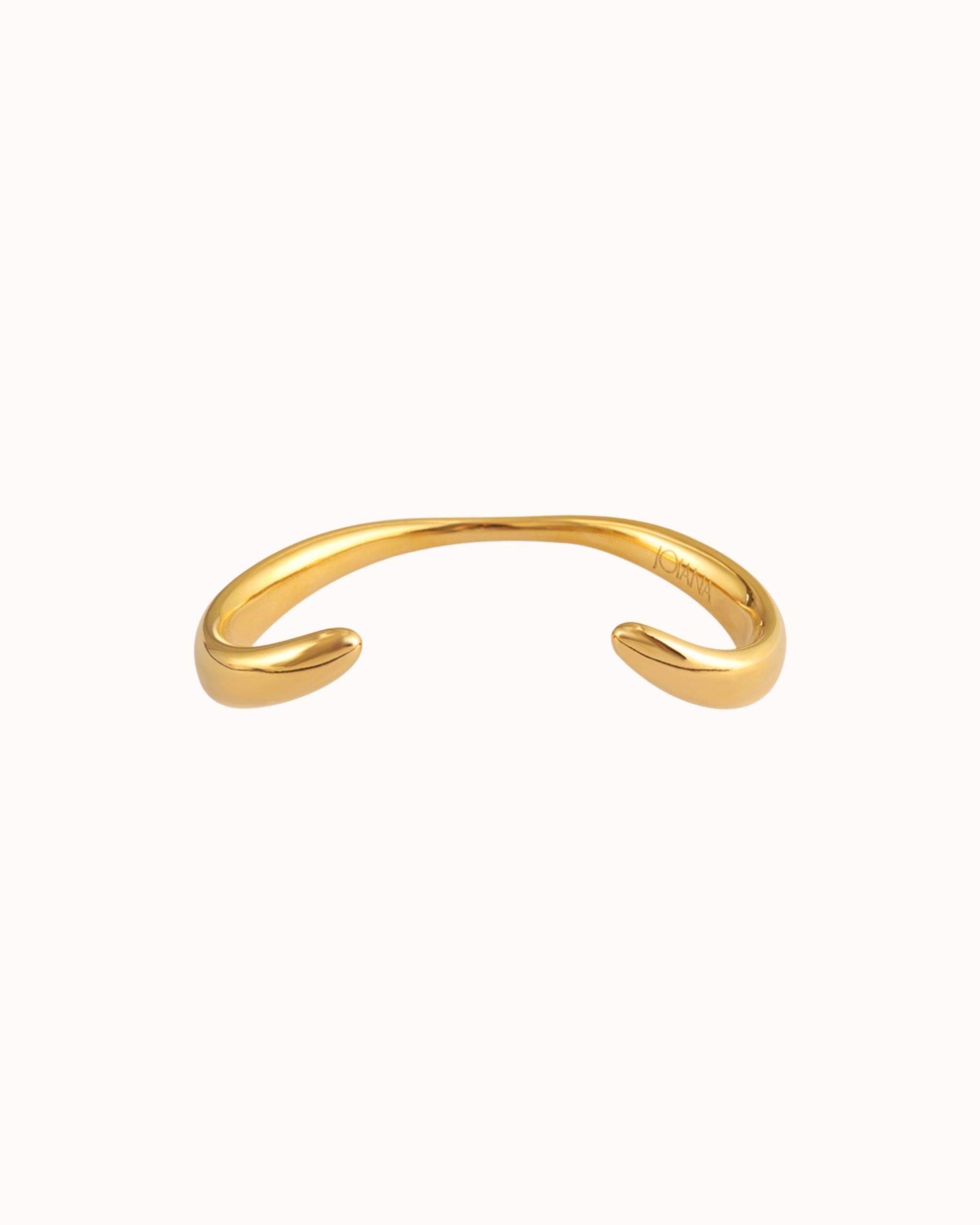 Curved Cuff Bracelet