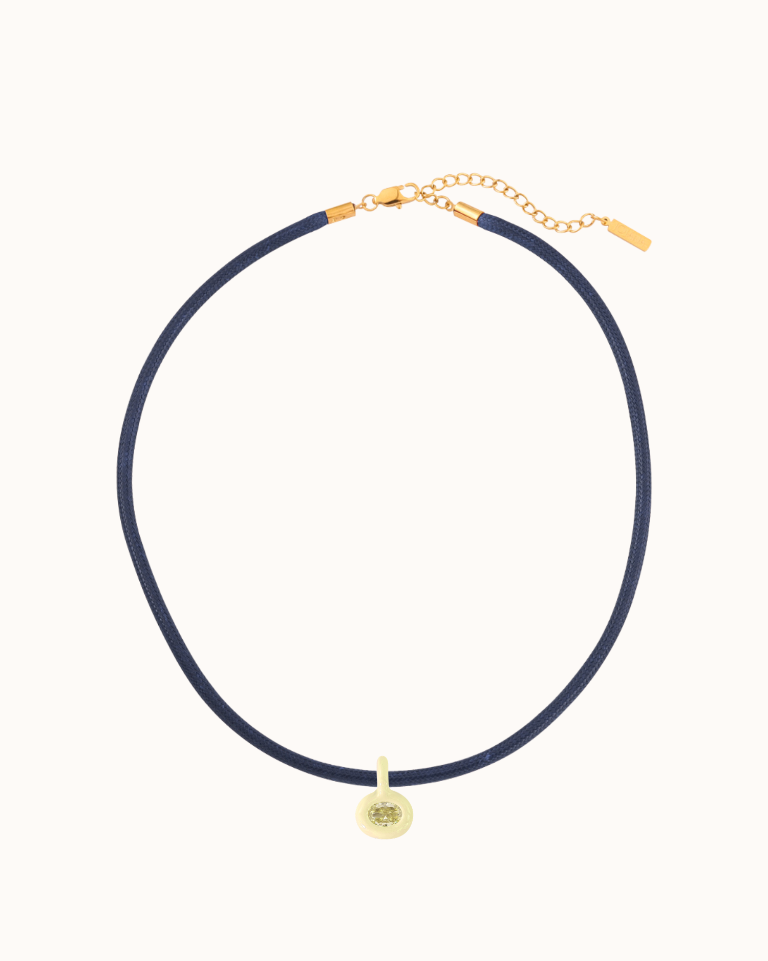 The Birthstone Cord Necklace