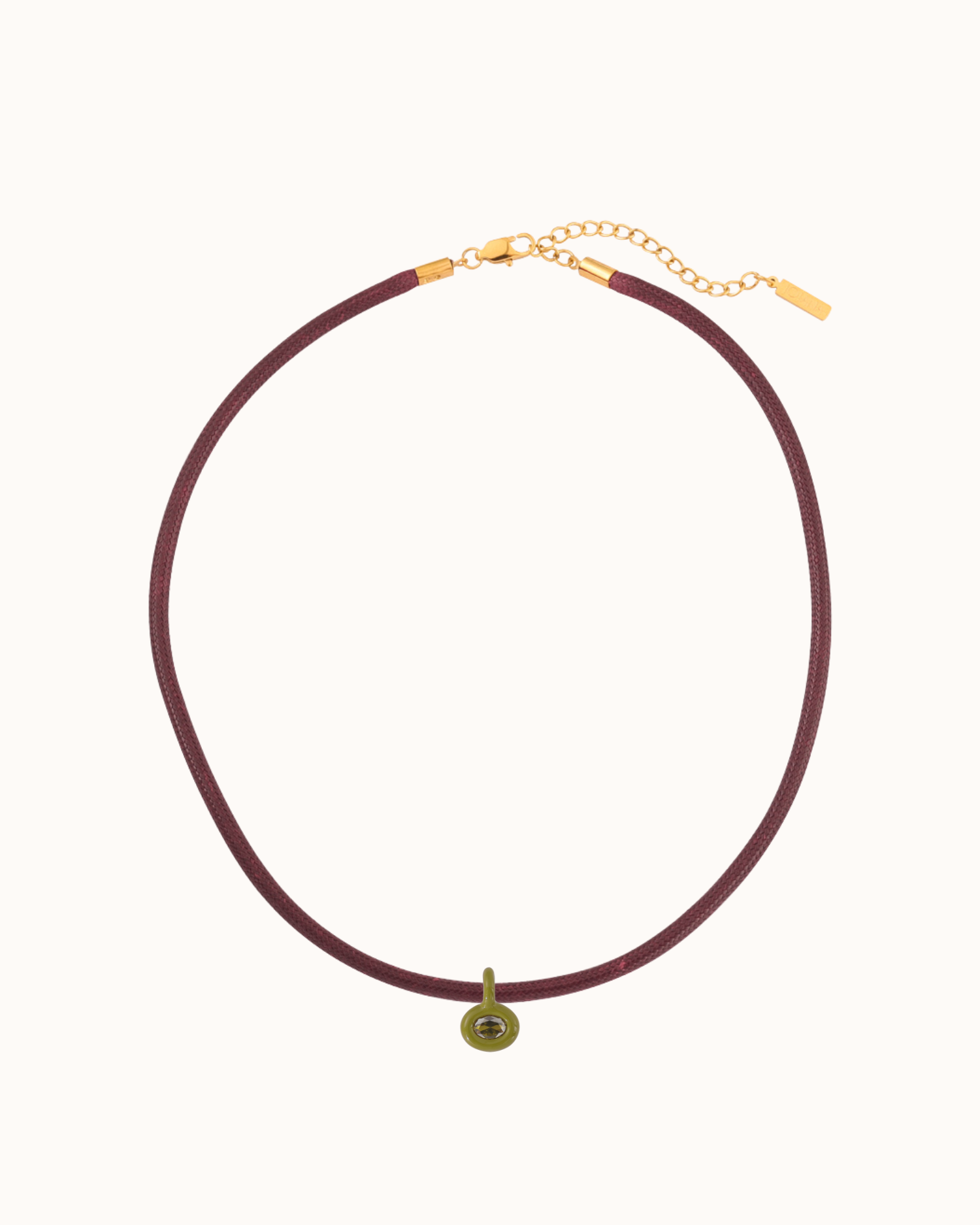 The Birthstone Cord Necklace