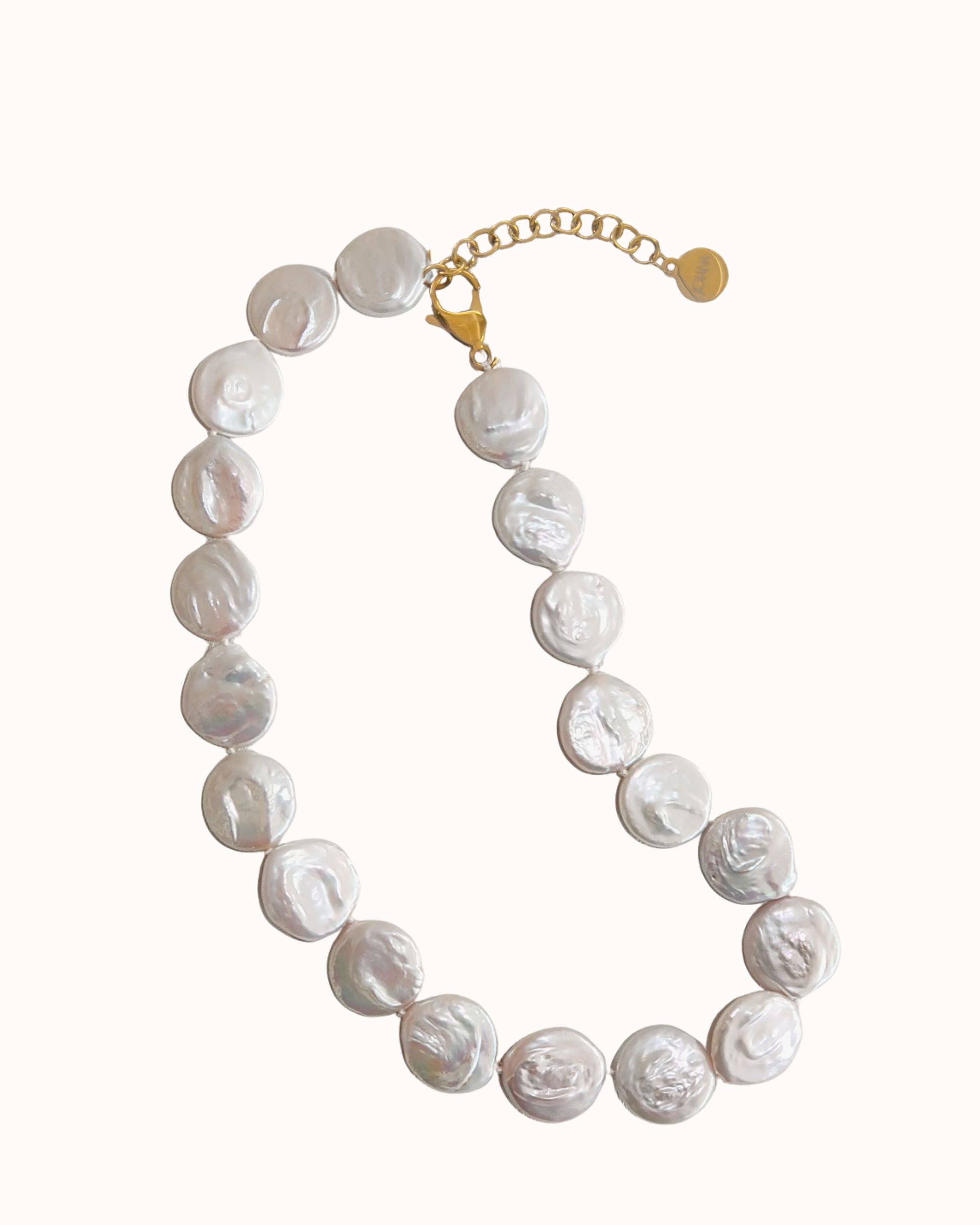 Coin Pearl Necklace