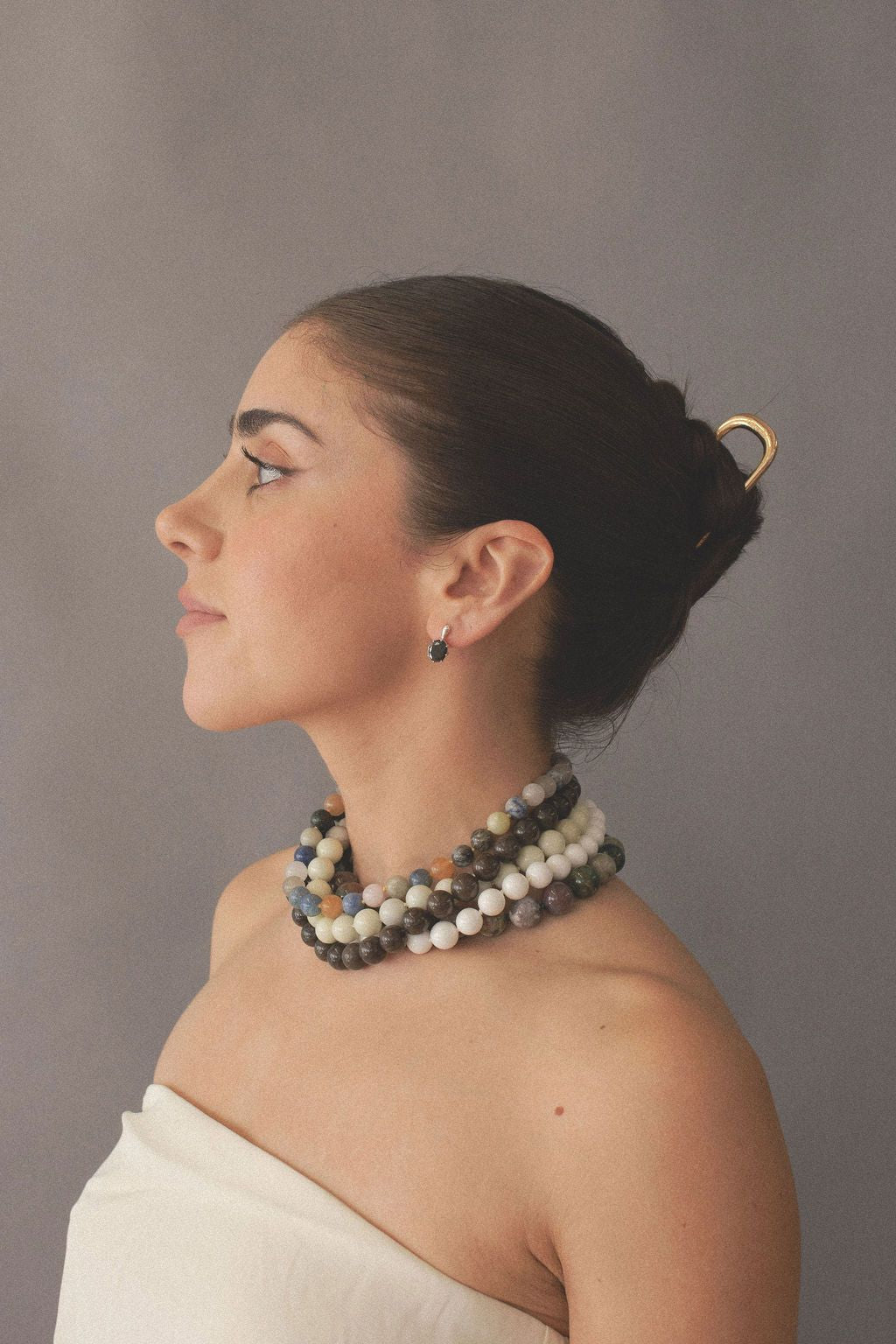 Mello Stone Necklace- Willow