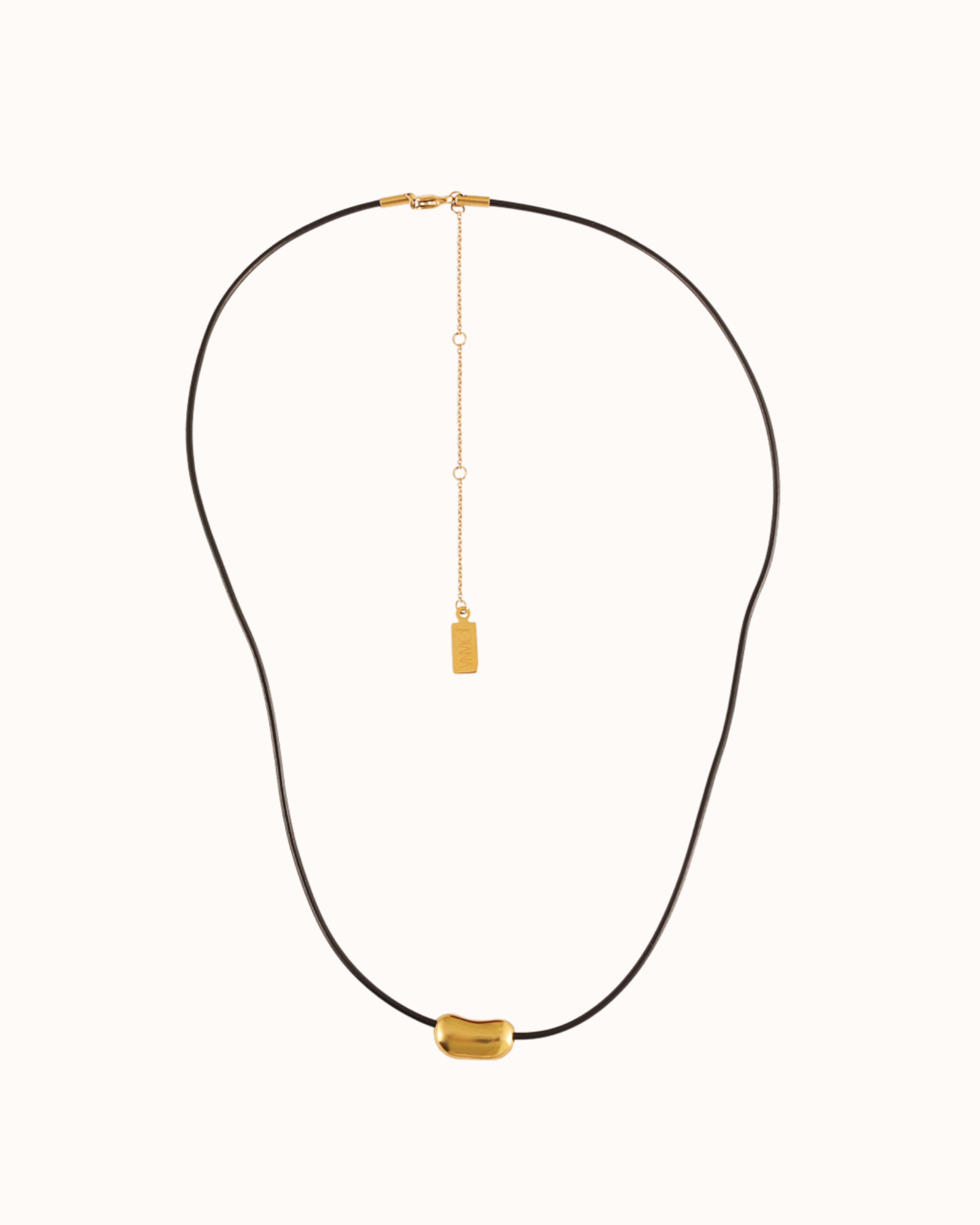 Bean Cord Necklace