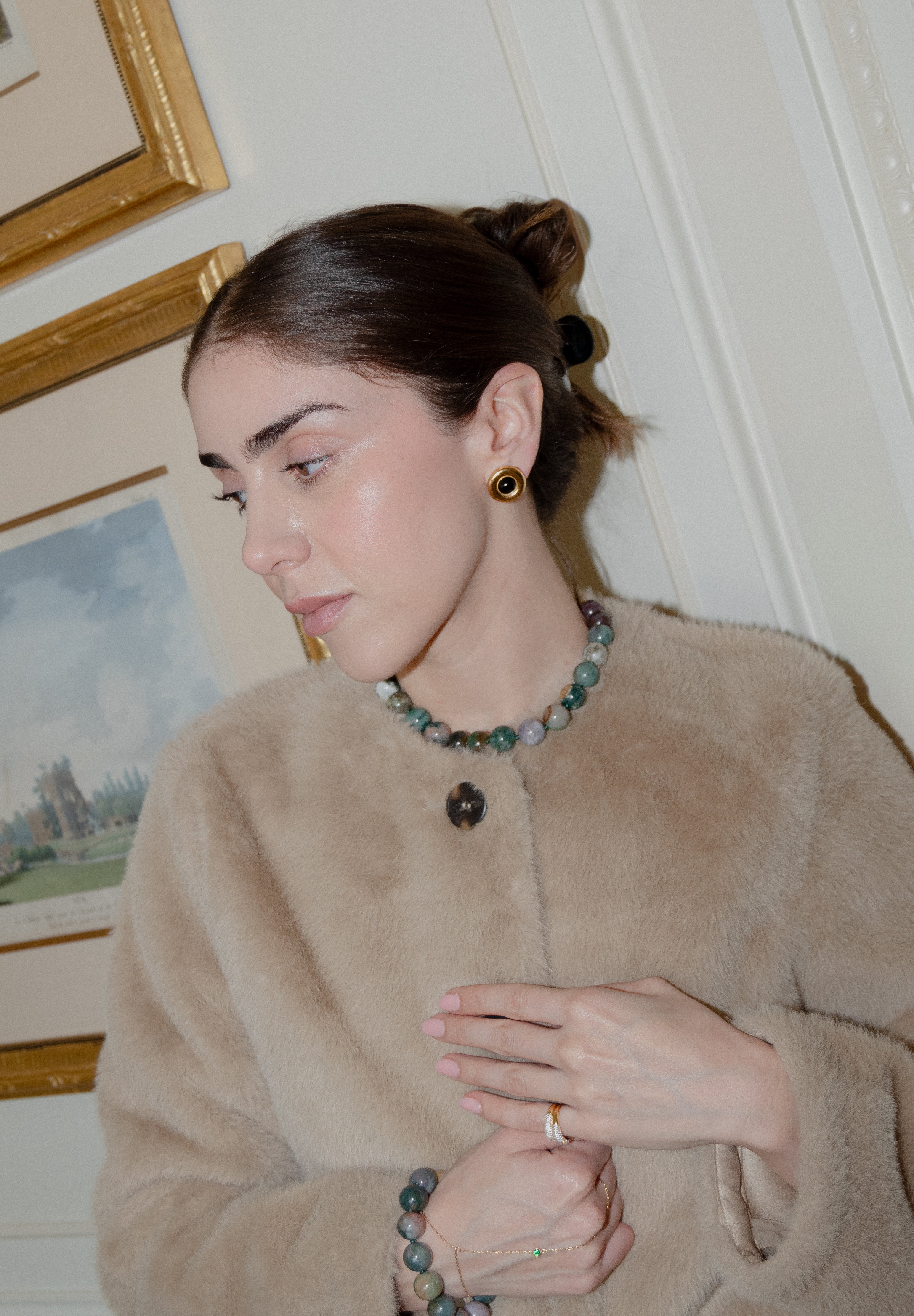 Mello Stone Necklace- Willow