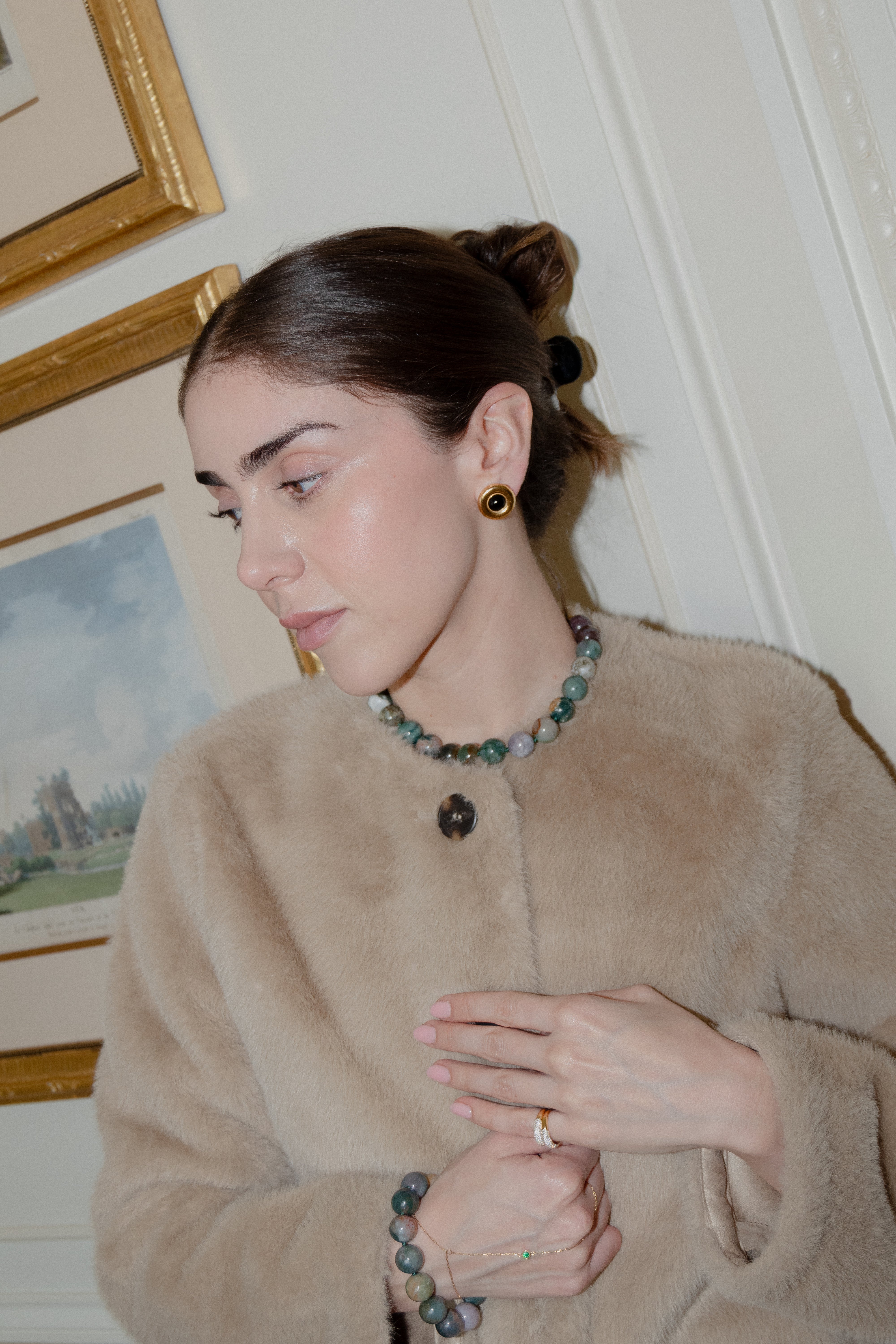 Mello Stone Necklace- Willow