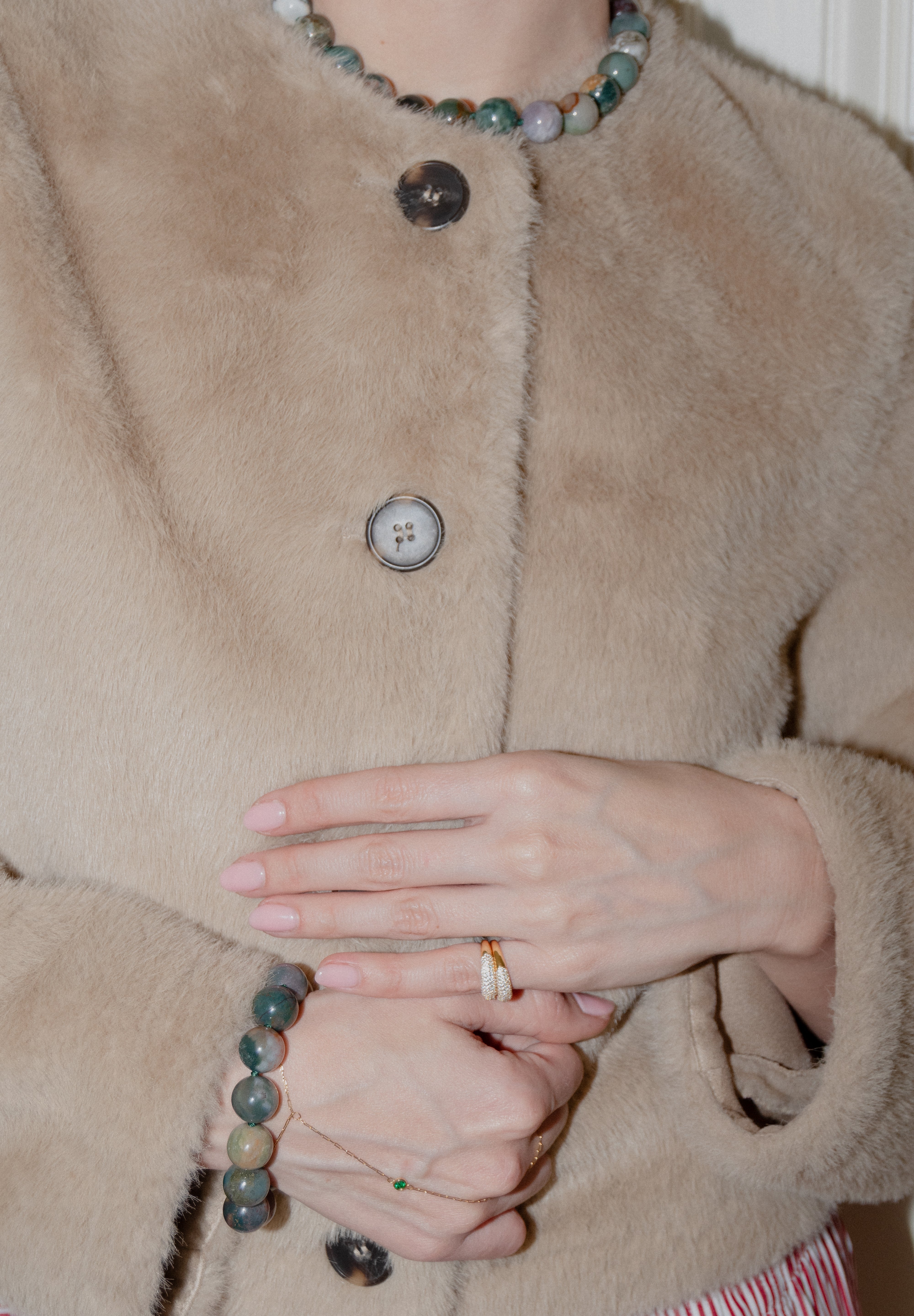 Mello Stone Necklace- Willow