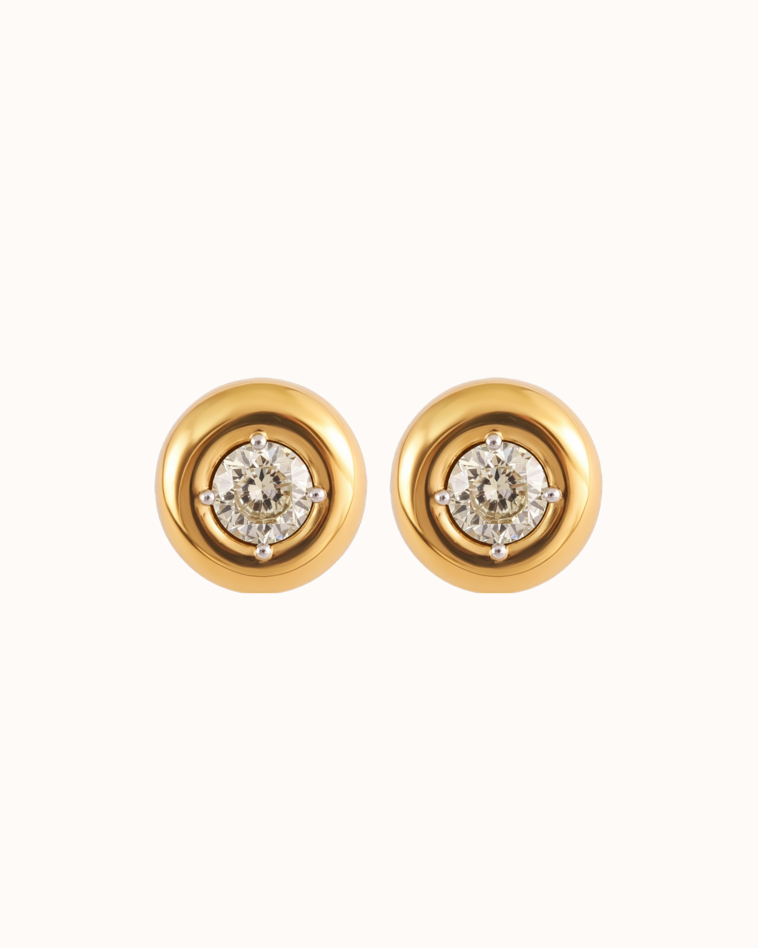 Sample Sale Lila Earrings - Antique White
